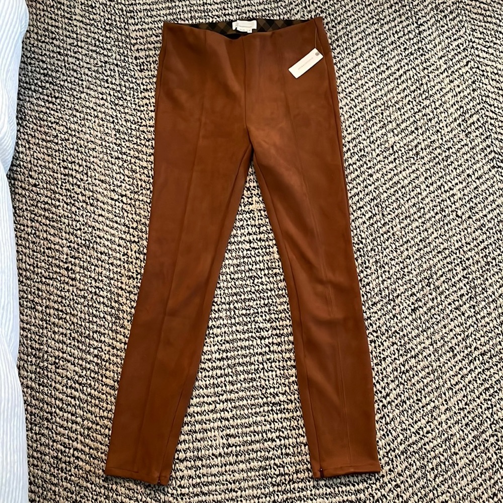 NWT Tall Anthro Faux suede leggings